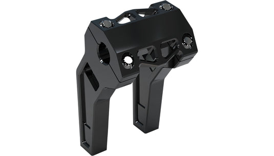 La Choppers LA-7471-06B 1in. Pullback Riser Kit - 6in. - Black Anodized