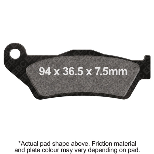 Ebc Powersports FA181HH EBC HH Sintered Brake Pads