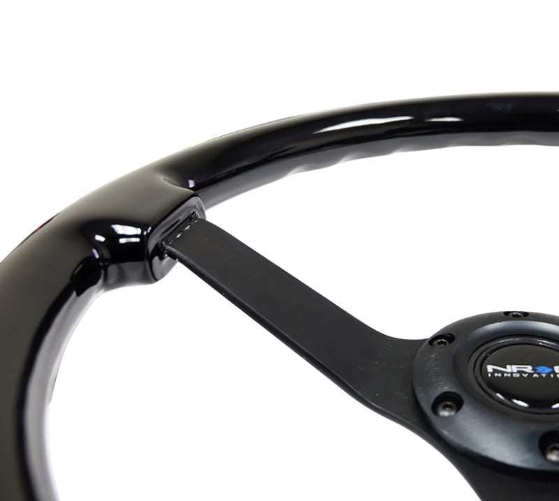 Load image into Gallery viewer, Nrg RST-036BK-BK NRG Steering Wheels - Reinforc
