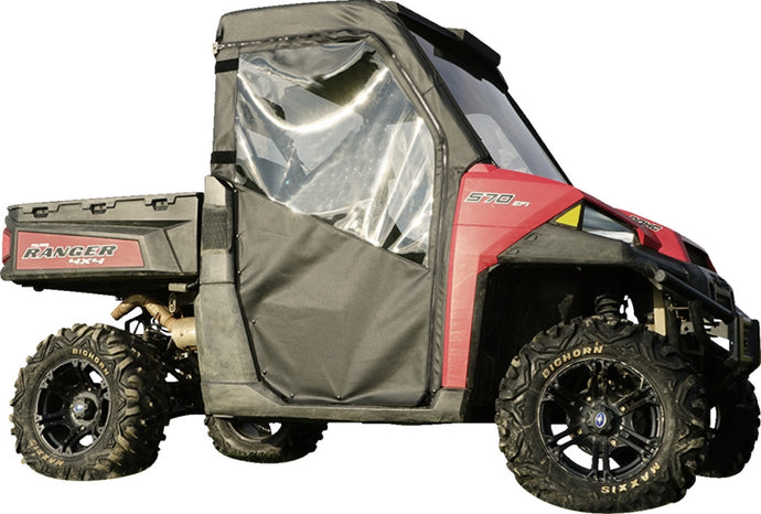 Seizmik 51-20992 Soft Doors - Full Rear Window - Black
