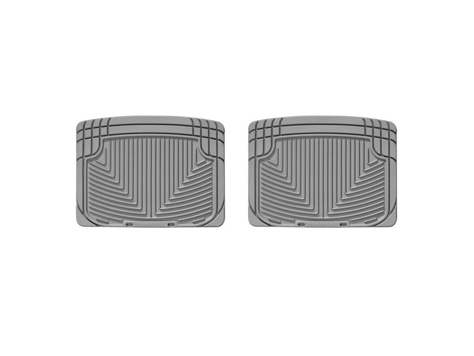 Weathertech W20GR WT Rubber Mats - Rear - Grey