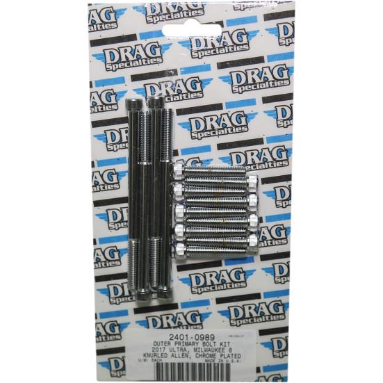 Drag Specialties 2401-0990 Outer Primary Bolt Kit - Smooth