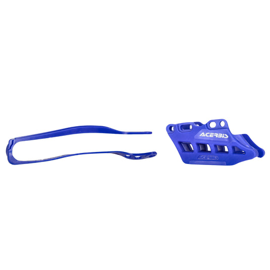 Acerbis 2984800211 Chain Guide and Slider Kit - Blue