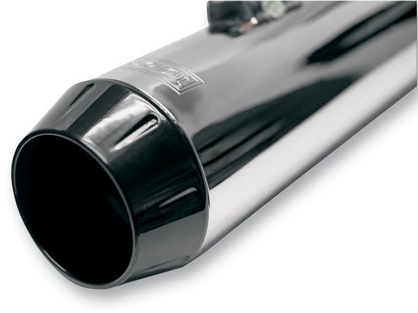 Bassani Manufacturing ENDCAP-SMB Black Powder-Coated End Cap with 1/2in Lip for Short Mufflers