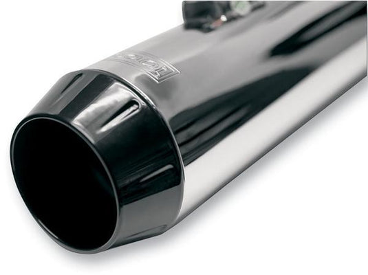 Bassani Manufacturing ENDCAP-SMB Black Powder-Coated End Cap with 1/2in Lip for Short Mufflers