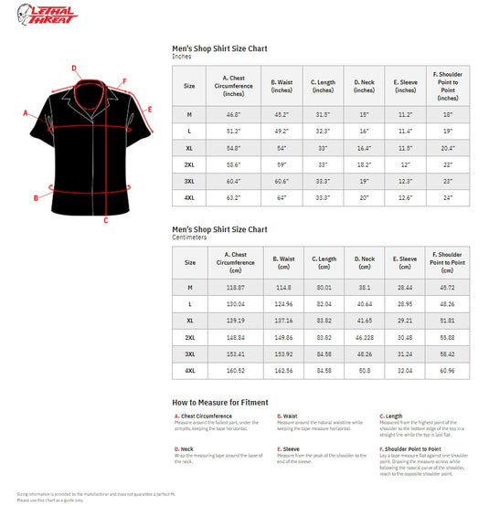 Lethal Threat Rusty Nuts Screen Printed Work Shirt