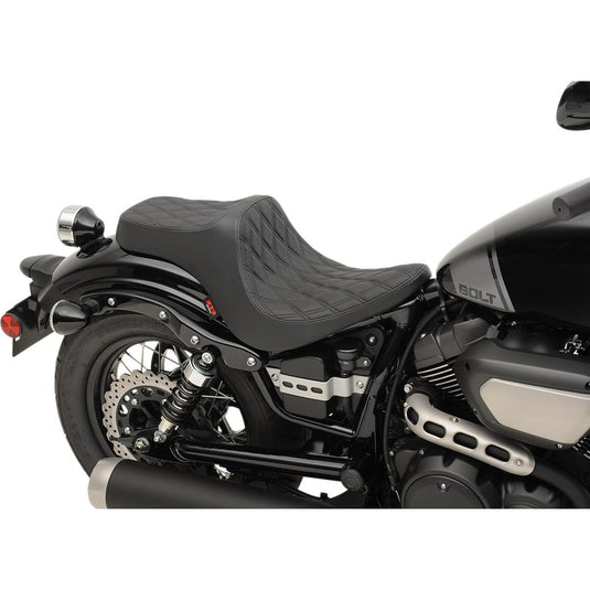 Z1r 0810-2069 Predator III Double Diamond Seat - Black Stitch