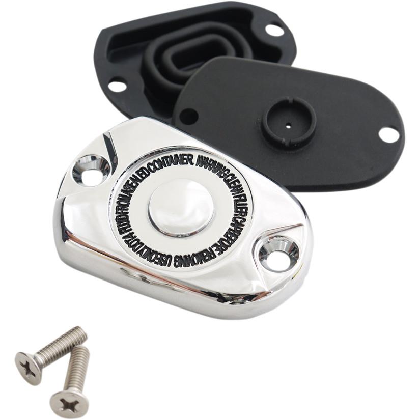 Drag Specialties 1731-0604 Rear Brake Master Cylinder Cover Kit ...