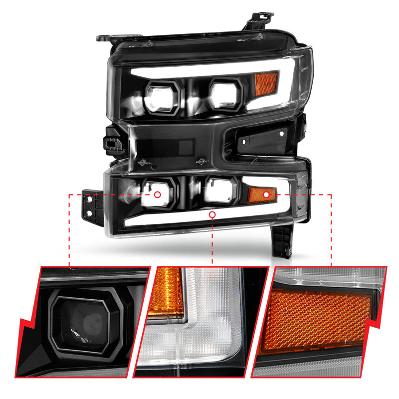 Load image into Gallery viewer, Anzo 111566-R ANZ LED/Projector Headlights
