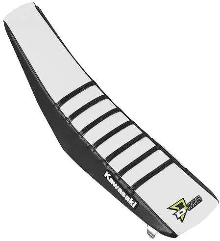 Dcor 30-20-478 Factory Reinforced Seat Cover - Black/White/Black Ribs