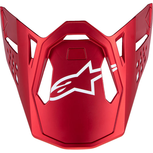 Alpinestars Visor for S-M10 Flood Helmet -  Red