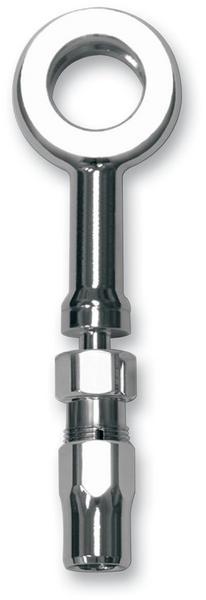 Magnum 392700 Build Your Own Brake Line - 7/16in 180 Degree Chrome Banjo with Stainless Fittings