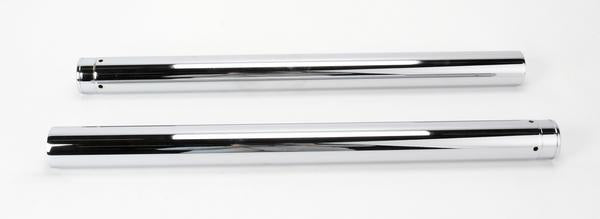 Custom Cycle T 2012UC 49mm Show Chrome Fork Tubes - 23.50in.