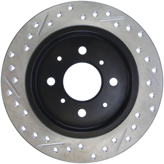 Stoptech 127.40017L ST Slot & Drill Brake Rotors