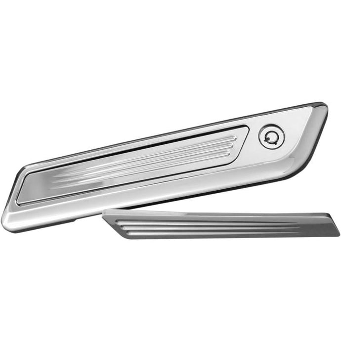 Accutronix BLI14-SBC Speedball Saddlebag Latch Inserts - Chrome