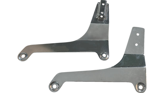 Drag Specialties 1504-0125 Sissy Bar Side Plate - Chrome