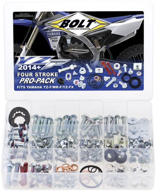 Bolt Mc Hardware YZPP-14 YZ/YZF Pro Bolt Pack