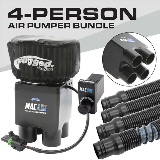 Rugged Radios MAC-4P-KIT RGD Helmets
