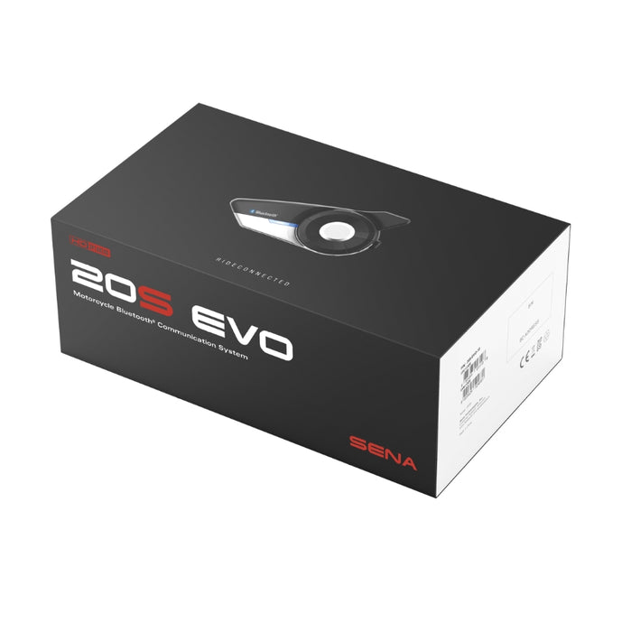 Sena 20S EVO HD Bluetooth Communication System - Single Pack