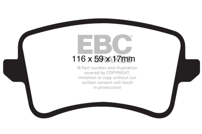 Ebc DP31988C EBC Redstuff Brake Pad Sets