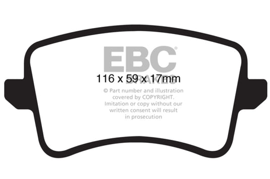 Ebc DP31988C EBC Redstuff Brake Pad Sets
