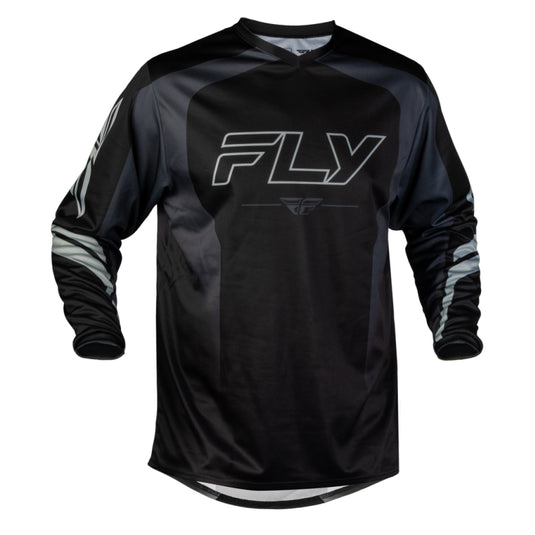 Fly Racing F-16 Raze Jersey (X-Large, Black/Gray)