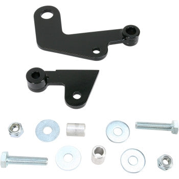 Baron Custom Accessories BA-7500-66 Rear Shock Drop Bracket Lowering Kit - 1-1/2in.