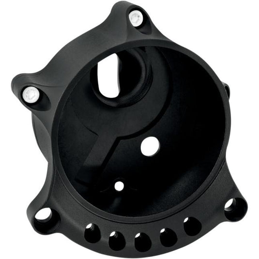 Rsd 0207-2001-SB Cafe Gauge and Headlight Re-Locator - Black Ops
