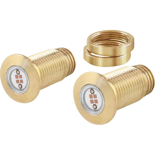 Paul Yaffe Originals PYO:BB-LB-BR Bag Bolts Taillight Kit with Lightning Bolts - Brass