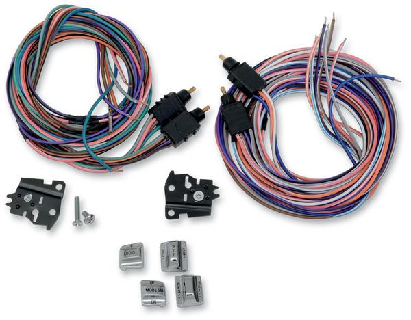 Drag Specialties 0616-0126 Handlebar Radio/Cruise Switch Kit - Chrome