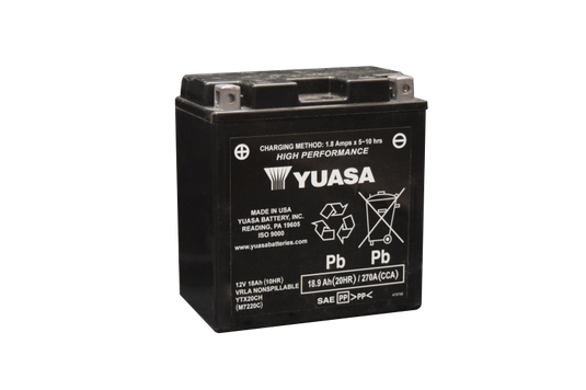 Yuasa Battery YUAM7220C YSA Maintenance Free Battery