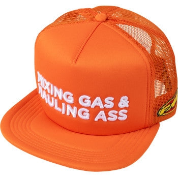 Fmf Racing Gass Hat (One Size Fits Most, Orange)