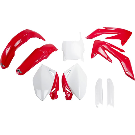 Ufo Plastics HOKIT105F@999 Complete Body Kit - OEM (Red/White)