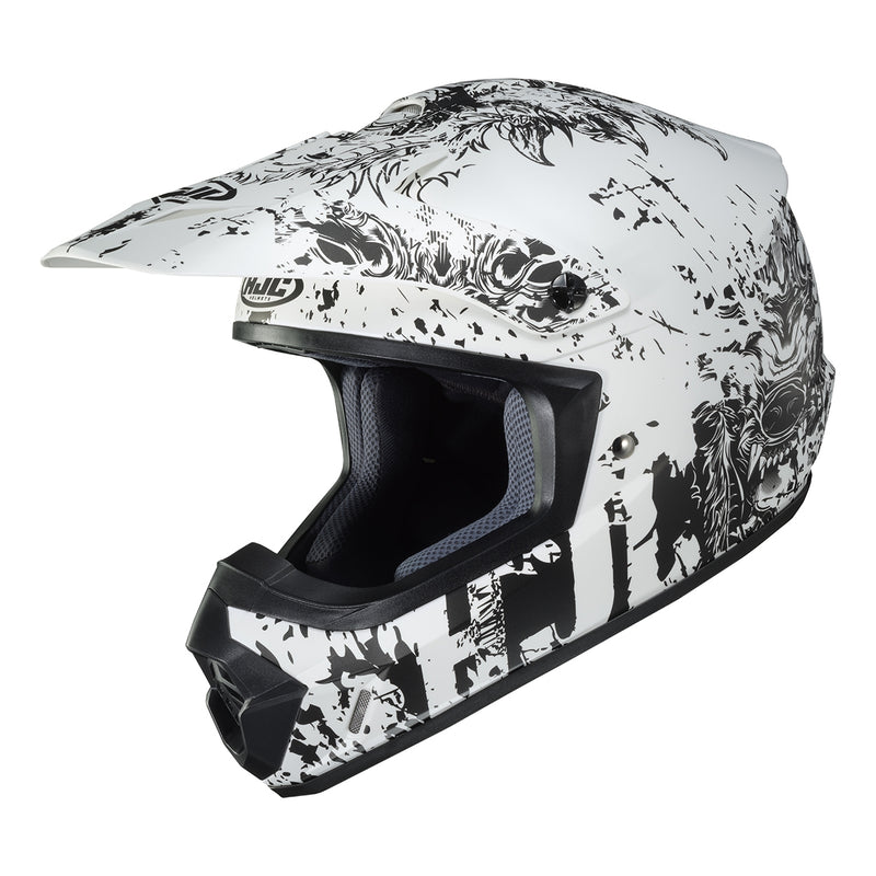 HJC CS-MX II Creeper Helmet Semi-Flat White (MC-10SF) White