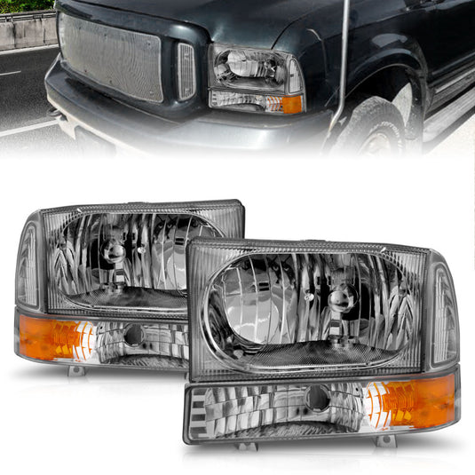 Anzo 111081 ANZ Crystal Headlights