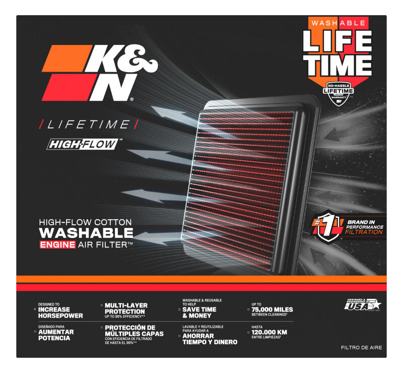 Load image into Gallery viewer, K&amp;N Engineering 33-5116 KN Direct Fit Air Filter
