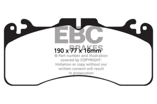 Ebc DP31867C EBC Redstuff Brake Pad Sets