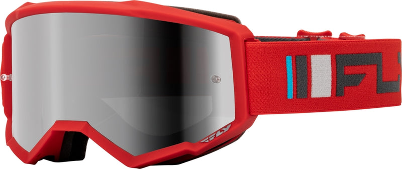 Load image into Gallery viewer, Red/Charcoal / Silver Mirror Smoke Lens
