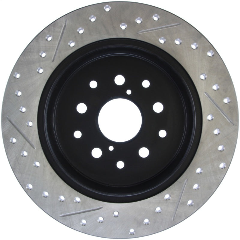 Load image into Gallery viewer, Stoptech 127.44090L ST Slot &amp; Drill Brake Rotors

