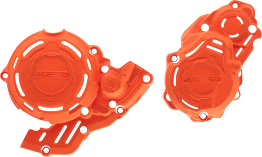 Acerbis 2983265226 X-Power Engine Covers - Orange
