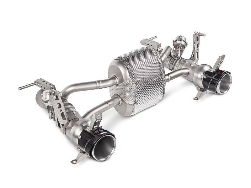 Load image into Gallery viewer, Akrapovic MTP-FE488H AKR Slip-On Line - Titanium

