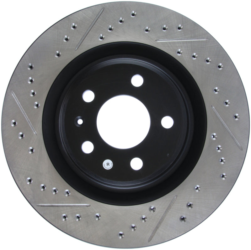 Load image into Gallery viewer, Stoptech 127.33137R ST Slot &amp; Drill Brake Rotors
