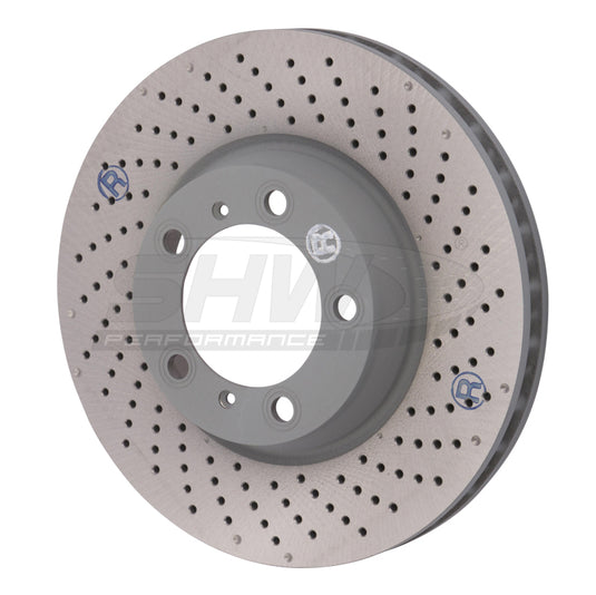 Shw Performance PFR31022 SHW Drilled-Dimpled MB Rotors
