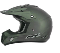 AFX FX-17 Solid Helmet Flat Olive Drab Green