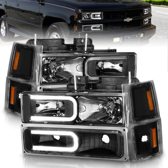 Anzo 111528 ANZ Crystal Headlights