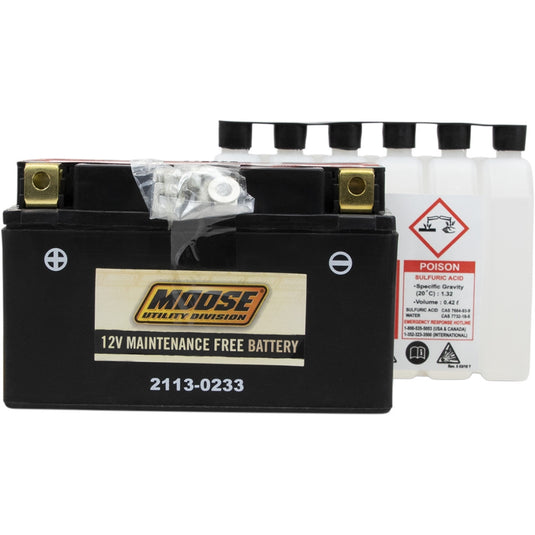 Moose Utility MTZ10S-BS AGM Maintenance-Free Battery