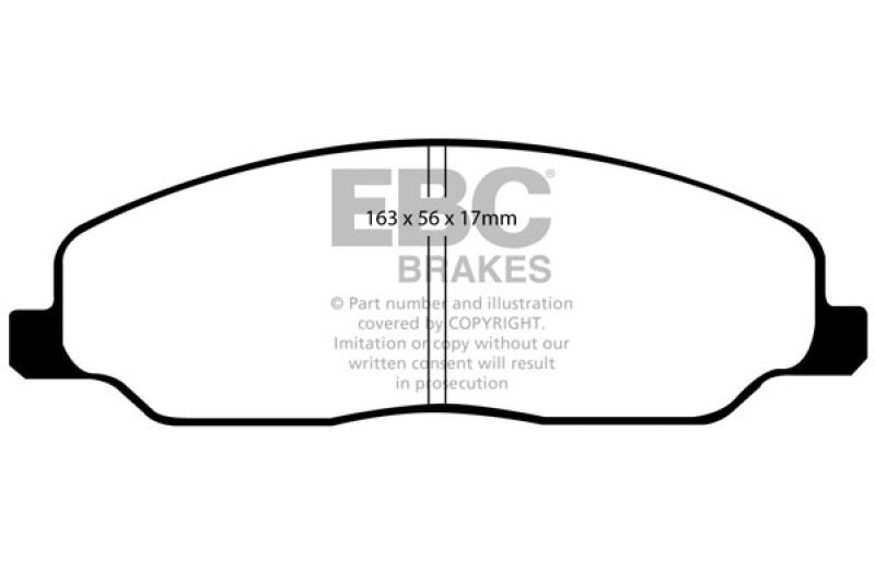 Load image into Gallery viewer, Ebc DP51740NDX EBC Bluestuff Brake Pad Sets
