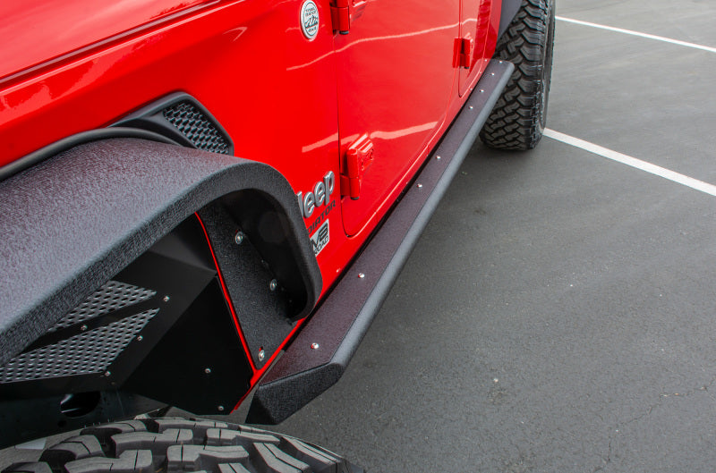 Load image into Gallery viewer, Dv8 Offroad SRGL-02 DVE Rock Slider Steps
