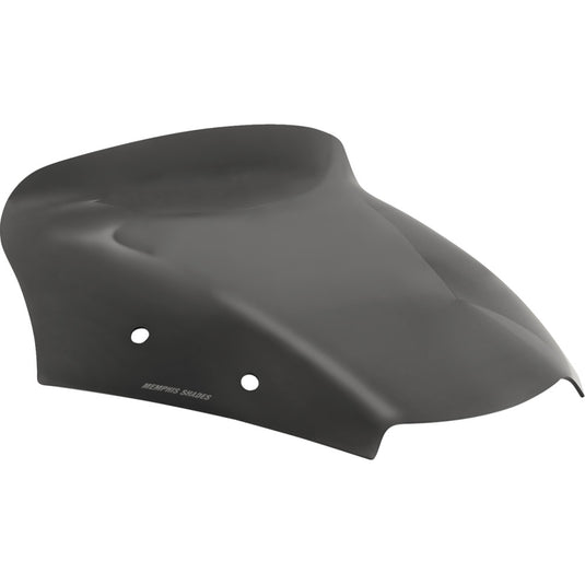 Memphis Shades MEP88310 Spoiler Windshield - 5in. - Dark Black Smoke