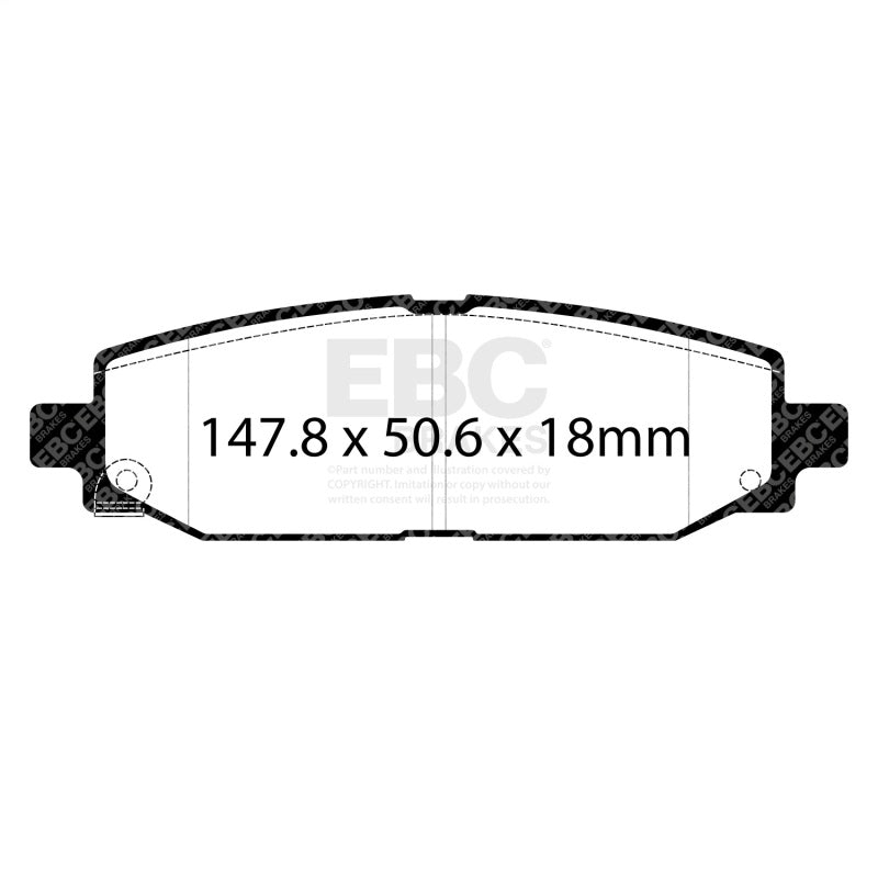 Load image into Gallery viewer, Ebc UD2186 EBC Ultimax2 Brake Pad Sets

